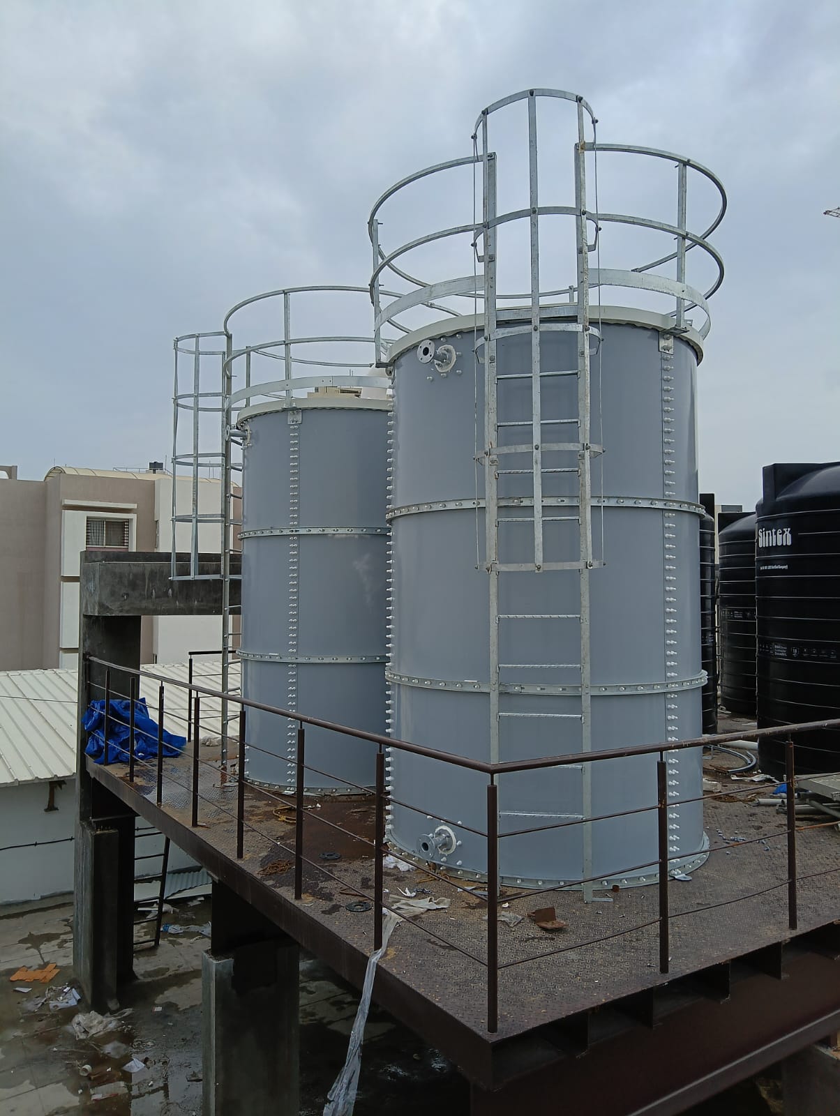 FM approved fire water tank view 13