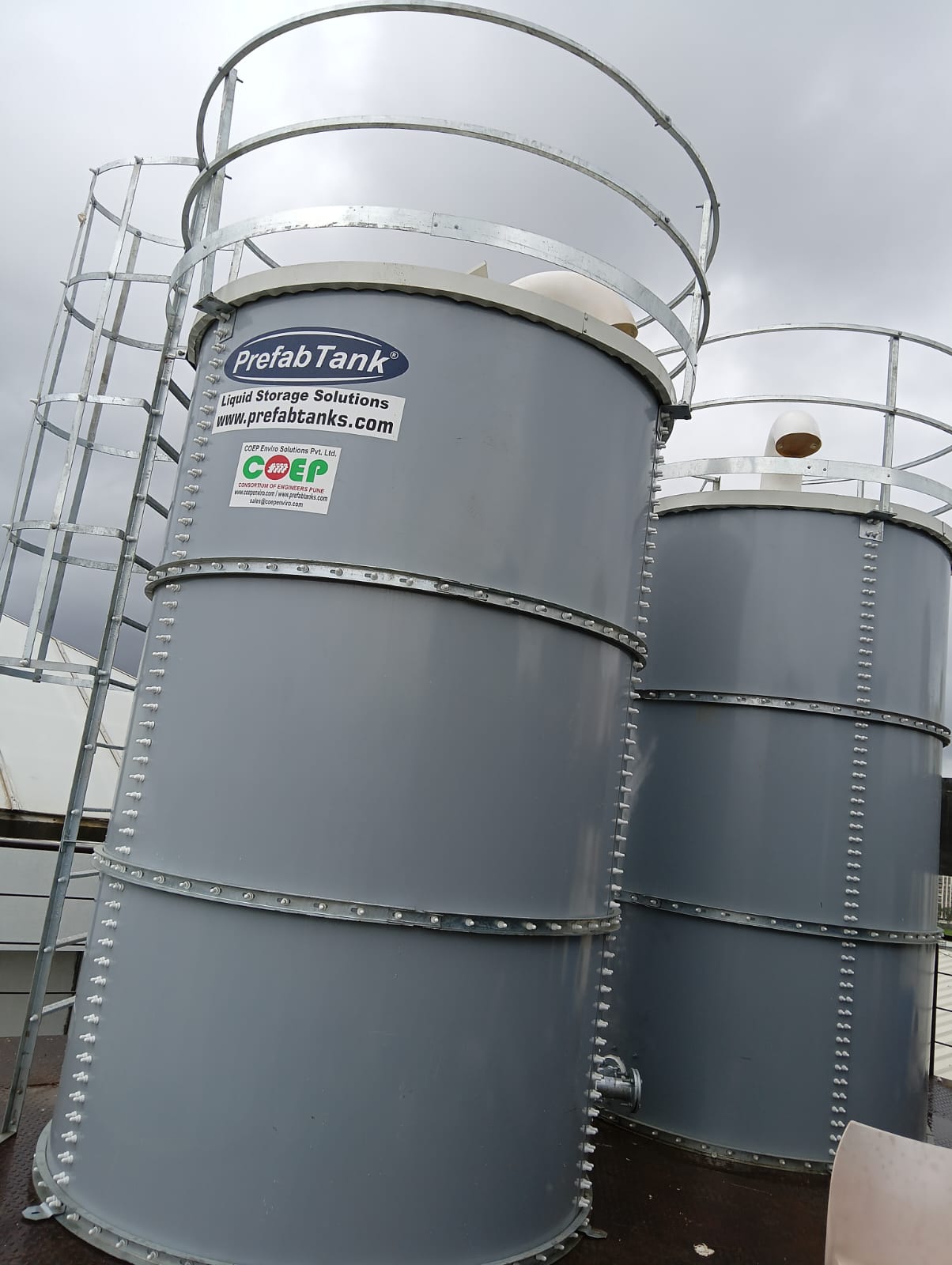 FM approved fire water tank view 14