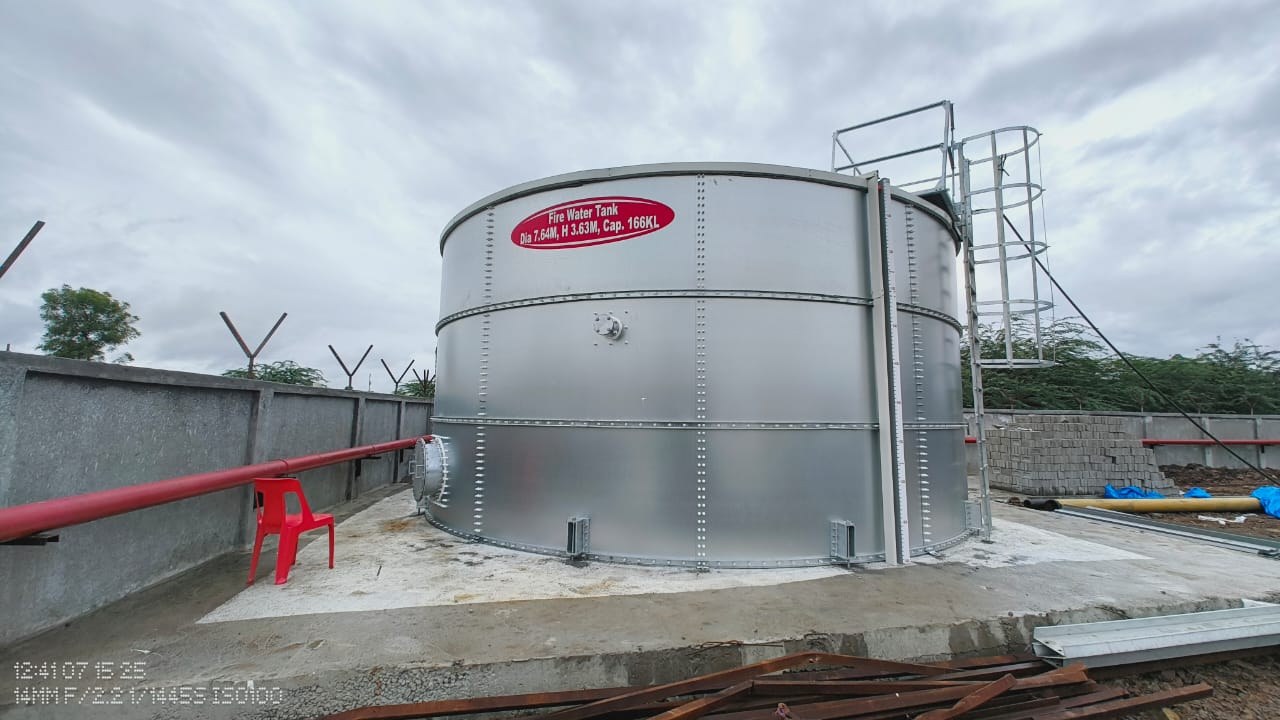 FM approved fire water tank view 15