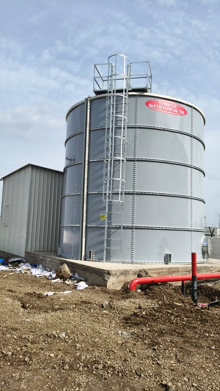 FM approved fire water tank view 16