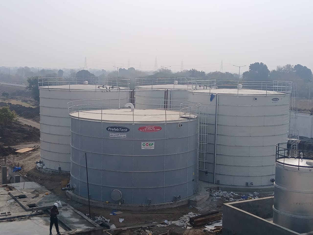 FM approved fire water tank view 22