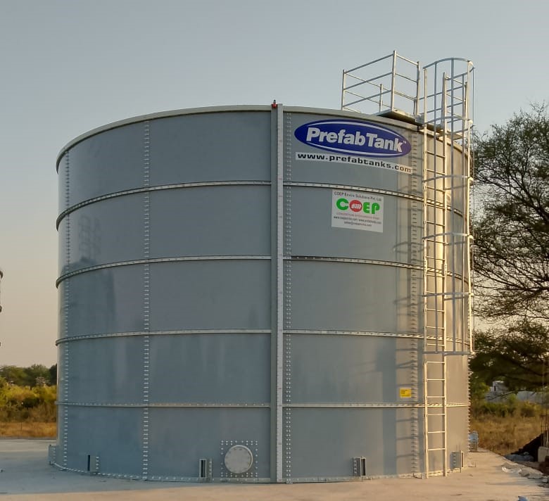 FM approved fire water tank view 5