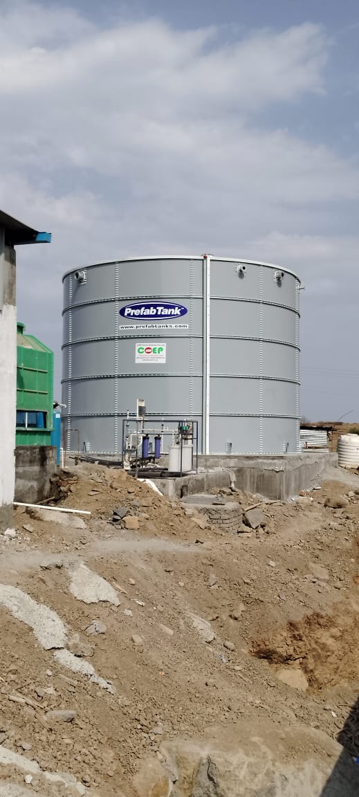 FM approved fire water tank view 7