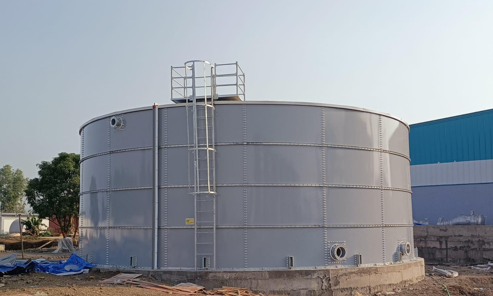 FM approved fire water tank view 9
